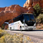 Charter Bus Composite Photography