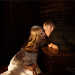 Wedding Couple at Grand Piano