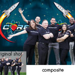 Staff Composite with Team Logo